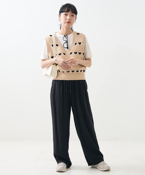 レディース ライン ノースリーブニット ノースリーブニット レディース｜XGFKV02H2 - ゼクシィミックス