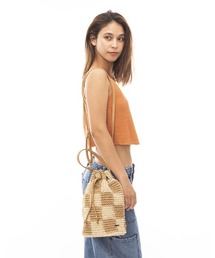 BILLABONG レディース TRAVEL MORE STRAW BAG バックパック 【2024年春夏モデル】/ビラボンきんちゃく
