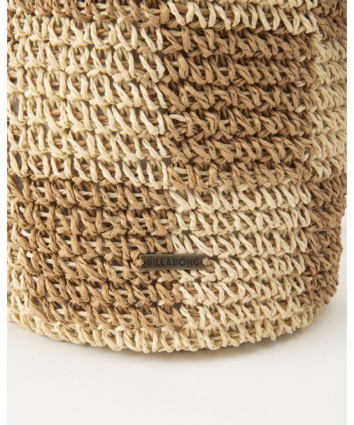 BILLABONG(ビラボン)の「BILLABONG レディース TRAVEL MORE STRAW BAG バックパック 【2024年春夏モデル】/ビラボンきんちゃく(ハンドバッグ・レディース・ナチュラル・FREE)」の9枚目の写真