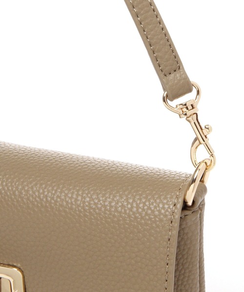 VELETTO（ベレット）の「【VELETTO】チェーンBAG（ショルダーバッグ・レディース・ブラック/ベージュ・FREE）」の3枚目の写真