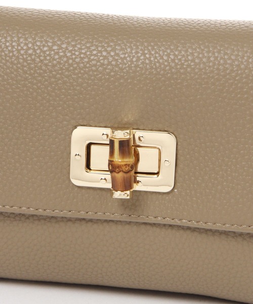 VELETTO（ベレット）の「【VELETTO】チェーンBAG（ショルダーバッグ・レディース・ブラック/ベージュ・FREE）」の4枚目の写真