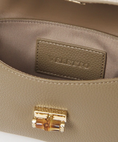 VELETTO（ベレット）の「【VELETTO】チェーンBAG（ショルダーバッグ・レディース・ブラック/ベージュ・FREE）」の5枚目の写真