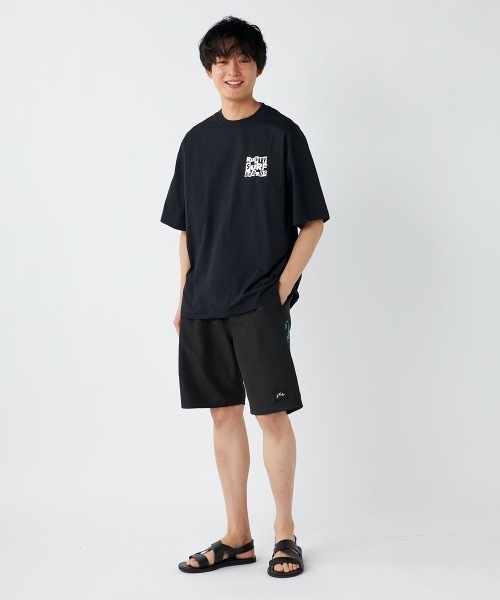 RUSTY(ラスティ)の「【RUSTY/ラスティー】半袖UVTシャツ バックプリント(Tシャツ/カットソー・メンズ・ブラック/ホワイト/ベージュ/カーキ・X-LARGE/LARGE/MEDIUM)」の7枚目の写真