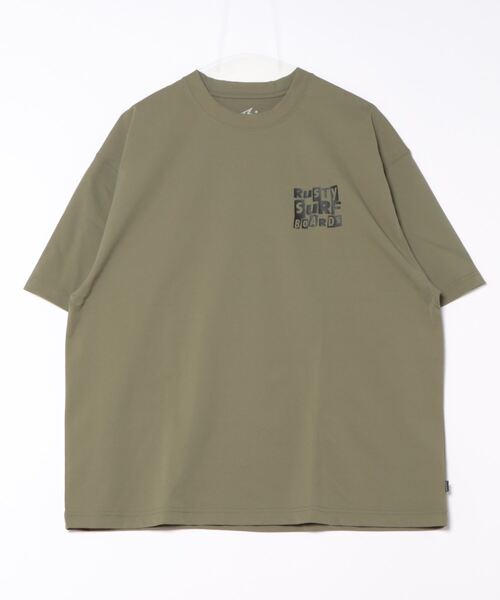RUSTY(ラスティ)の「【RUSTY/ラスティー】半袖UVTシャツ バックプリント(Tシャツ/カットソー・メンズ・ブラック/ホワイト/ベージュ/カーキ・X-LARGE/LARGE/MEDIUM)」の19枚目の写真