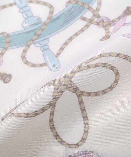 EDIT COLOGNE（エディットコロン）の「マリン柄スカーフ（ストール/ショール・レディース・グレー/ブルー/ネイビー・ﾌﾘ-）」の8枚目の写真