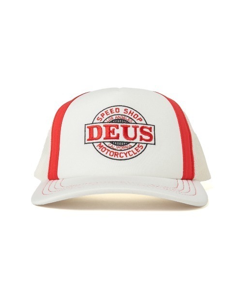 DEUS EX MACHINA（デウスエクスマキナ）の「HOT STREAKS TRUCKER（キャップ・メンズ・ブラック/ネイビー/ホワイト・OS）」の8枚目の写真