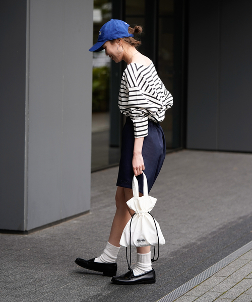 OUTDOOR PRODUCTS Usual Things(アウトドアプロダクツユージュアルシングス)の「ショートパンツ(その他パンツ・レディース・グレー/ネイビー・FREE)」の6枚目の写真