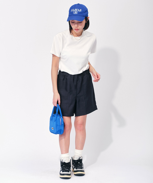 OUTDOOR PRODUCTS Usual Things(アウトドアプロダクツユージュアルシングス)の「ショートパンツ(その他パンツ・レディース・グレー/ネイビー・FREE)」の18枚目の写真