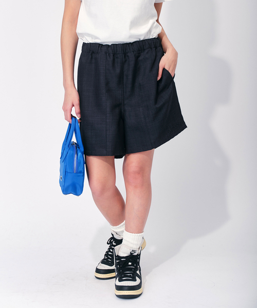 OUTDOOR PRODUCTS Usual Things(アウトドアプロダクツユージュアルシングス)の「ショートパンツ(その他パンツ・レディース・グレー/ネイビー・FREE)」の20枚目の写真