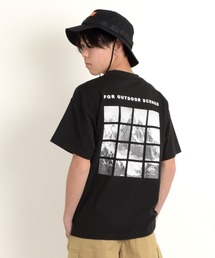 PEN FIELD | 【大人向けサイズあり】【Penfield】USAコットン・バックスクエアフォト半袖Tシャツ(Tシャツ/カットソー)