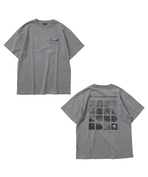 PEN FIELD(ペンフィールド)の「【大人向けサイズあり】【Penfield】USAコットン・バックスクエアフォト半袖Tシャツ(Tシャツ/カットソー・キッズ・イエロー/ブラック/グレー/ブルー・140cm/150cm/160cm/170cm)」の19枚目の写真