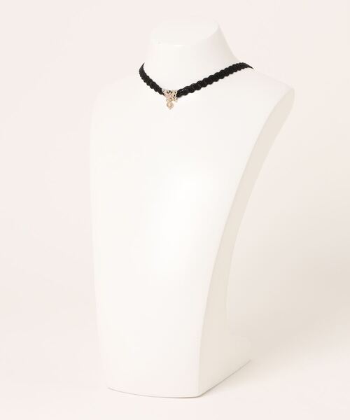 ANNA SUI（アナスイ）の「蝶モチーフ チョーカー（チョーカー・レディース・ベージュ系/パープル・FREE）」の6枚目の写真