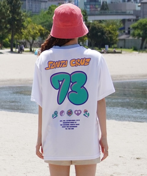 SANTA CRUZ(サンタクルーズ)の「【ムラサキスポーツ限定】SANTACRUZ/サンタクルーズ 水陸両用 ゲームシャツラッシュガードTシャツ 502242636(Tシャツ/カットソー・レディース・ホワイト/ライトブルー・L/M)」の7枚目の写真