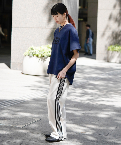 JOINT WORKS（ジョイントワークス）の「《追加》【ALORE/アローレ】ロゴバックタックTシャツ（Tシャツ/カットソー・レディース・ネイビー・FREE）」の10枚目の写真