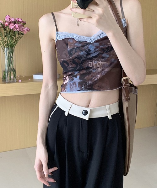 aimoha(アイモハ)の「ゆったりワイドパンツ(その他パンツ・レディース・ダークグレー/ブラック・SMALL/LARGE/MEDIUM)」の10枚目の写真
