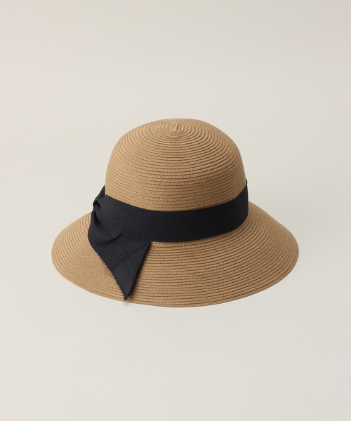 B.C STOCK（ベーセーストック）の「ポケッタブルハット（ハット・レディース・アイボリー/ブラック/ベージュ・FREE）」の3枚目の写真