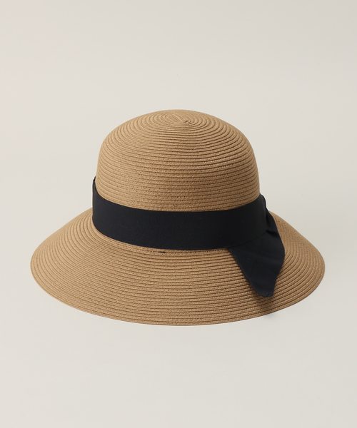 B.C STOCK（ベーセーストック）の「ポケッタブルハット（ハット・レディース・アイボリー/ブラック/ベージュ・FREE）」の5枚目の写真