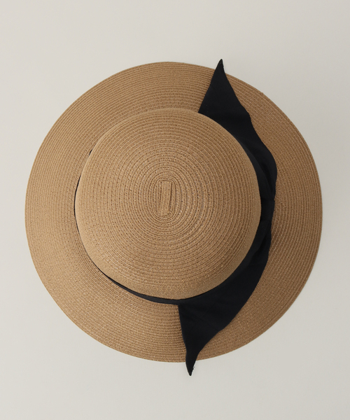 B.C STOCK（ベーセーストック）の「ポケッタブルハット（ハット・レディース・アイボリー/ブラック/ベージュ・FREE）」の7枚目の写真