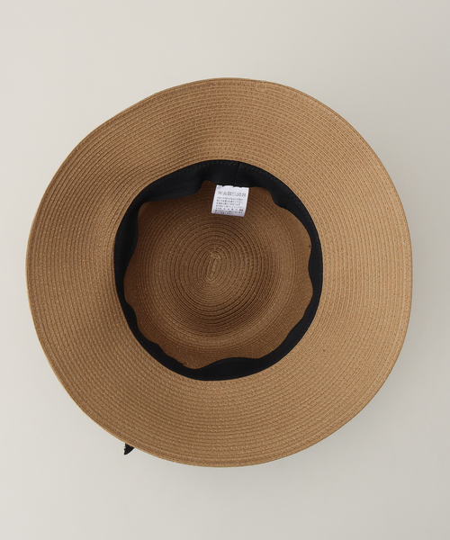 B.C STOCK（ベーセーストック）の「ポケッタブルハット（ハット・レディース・アイボリー/ブラック/ベージュ・FREE）」の8枚目の写真