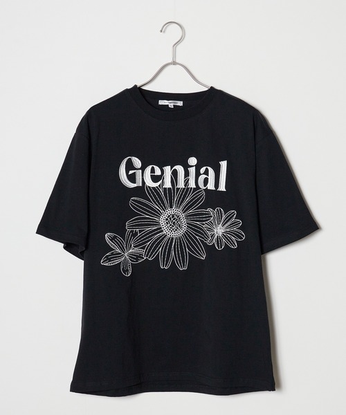 【新品未開封】女子研究大学　LEGENDA フラワー刺繍Tシャツ Amazon.co.jp: 女子研究大学 LEGENDA コラボグッズ フラワー刺繍