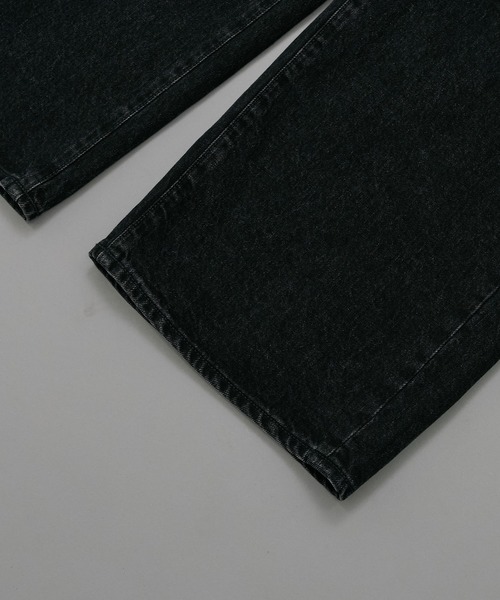 PUBLIC TOKYO（パブリックトウキョウ）の「〈セットアップ対応〉PUBLIC DENIM リラックスワイド（デニムパンツ・メンズ・ブラック/ブラウン/インディゴブルー/ダークブラウン/ブルー系その他・1/2/3）」の12枚目の写真