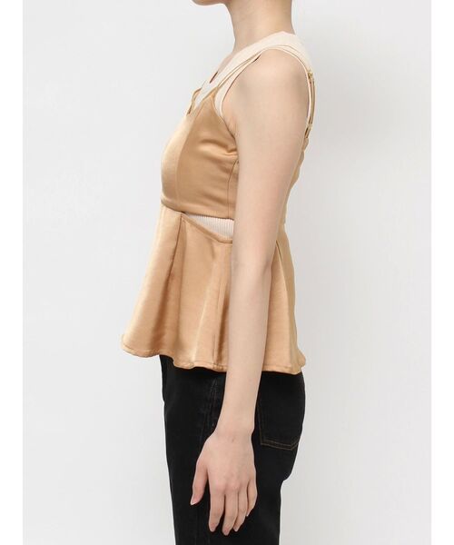 RESEXXY（リゼクシー）の「シアーコンビキャミソール（キャミソール・レディース・ホワイト/オレンジ/ブラック・FREE）」の18枚目の写真