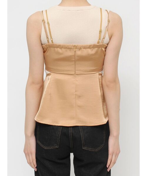 RESEXXY（リゼクシー）の「シアーコンビキャミソール（キャミソール・レディース・ホワイト/オレンジ/ブラック・FREE）」の19枚目の写真