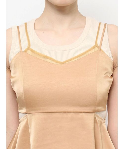 RESEXXY（リゼクシー）の「シアーコンビキャミソール（キャミソール・レディース・ホワイト/オレンジ/ブラック・FREE）」の20枚目の写真