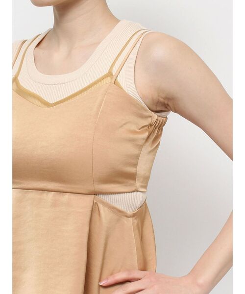 RESEXXY（リゼクシー）の「シアーコンビキャミソール（キャミソール・レディース・ホワイト/オレンジ/ブラック・FREE）」の21枚目の写真