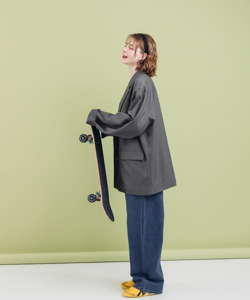 MUHET(ミュエータ)の「センターシームデニムパンツ(デニムパンツ・メンズ・オフホワイト/ブラウン/インディゴブルー・MEDIUM/LARGE/SMALL)」の15枚目の写真