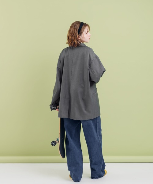 MUHET(ミュエータ)の「センターシームデニムパンツ(デニムパンツ・メンズ・オフホワイト/ブラウン/インディゴブルー・MEDIUM/LARGE/SMALL)」の16枚目の写真