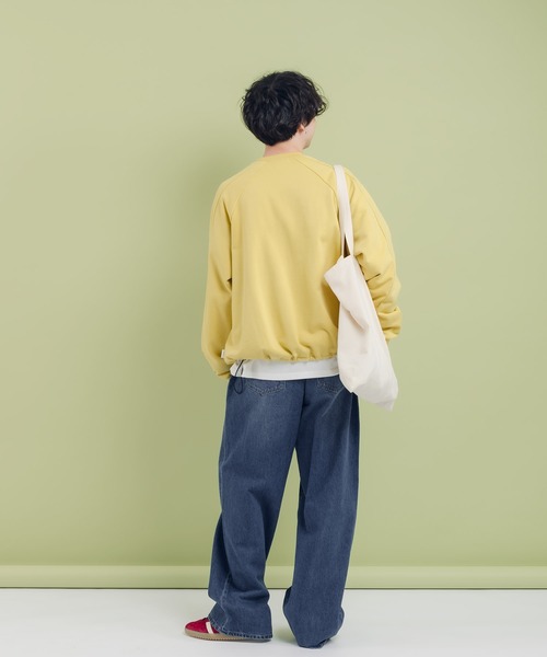 MUHET(ミュエータ)の「センターシームデニムパンツ(デニムパンツ・メンズ・オフホワイト/ブラウン/インディゴブルー・MEDIUM/LARGE/SMALL)」の22枚目の写真