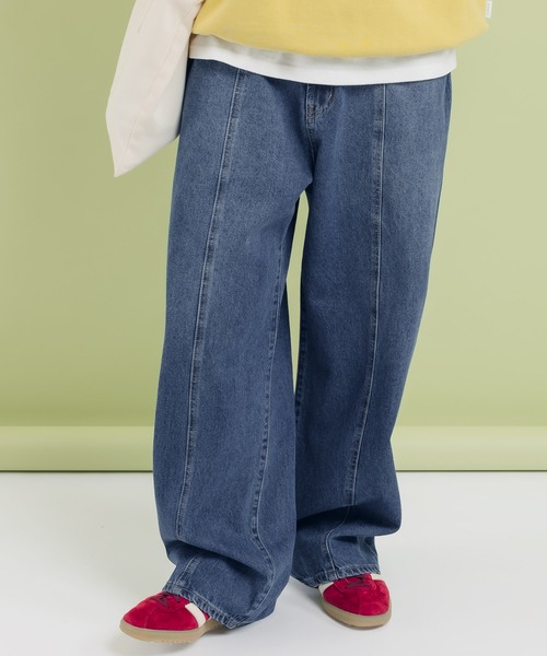 MUHET(ミュエータ)の「センターシームデニムパンツ(デニムパンツ・メンズ・オフホワイト/ブラウン/インディゴブルー・MEDIUM/LARGE/SMALL)」の17枚目の写真