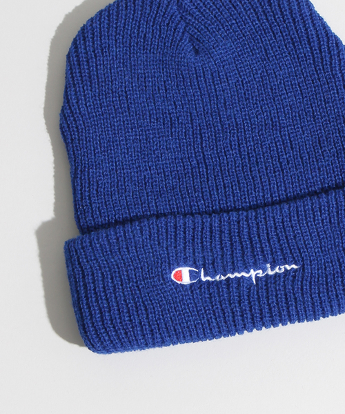 Champion（チャンピオン）の「∴WEGO/Championニットキャップ（ニットキャップ/ビーニー・メンズ・ホワイト/ブラック/グレー/ブルー/レッド・FREE）」の4枚目の写真