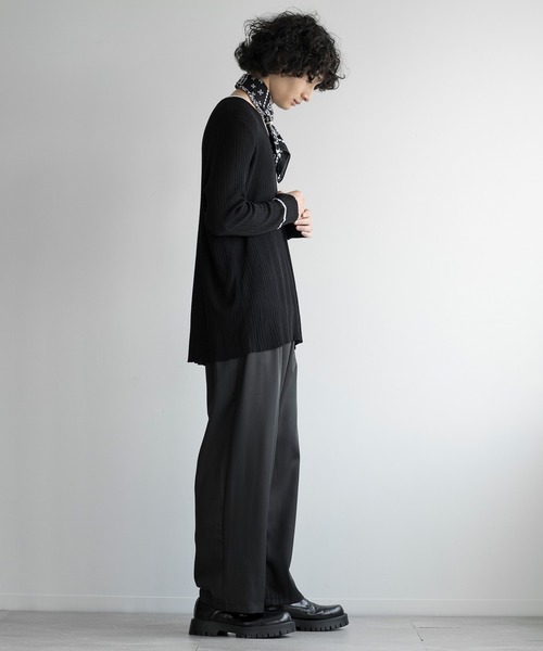 aimoha（アイモハ）の「aimoha men ELEGANT ESSENTIAL KNITWEAR（ニット/セーター・メンズ・ブラック/チョコ/ホワイト・FREE）」の18枚目の写真