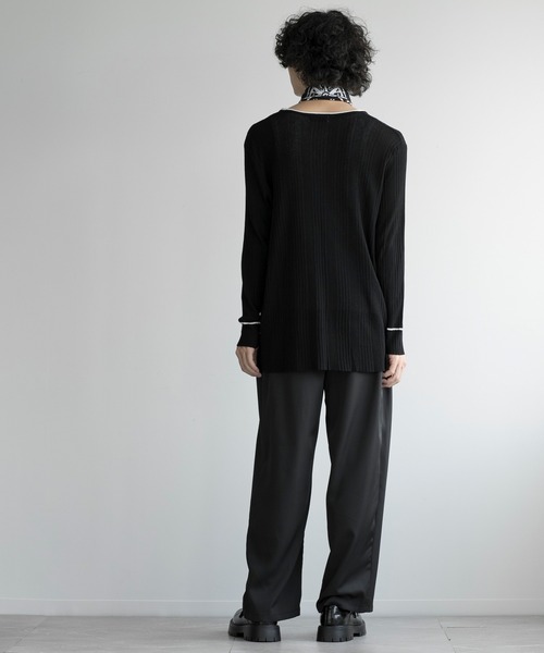 aimoha（アイモハ）の「aimoha men ELEGANT ESSENTIAL KNITWEAR（ニット/セーター・メンズ・ブラック/チョコ/ホワイト・FREE）」の20枚目の写真