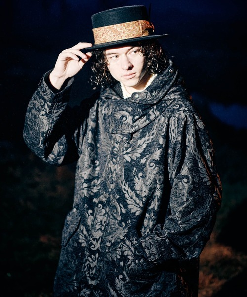 glamb（グラム）の「High Neck Mods Coat / ハイネックモッズコート（モッズコート・メンズ・ブラック/ブラック系その他/ブラック系その他2/カーキ/レオパード/チェック・S/M/L）」の3枚目の写真