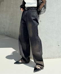 PAGEBOY | foilペイントデニム2(デニムパンツ)