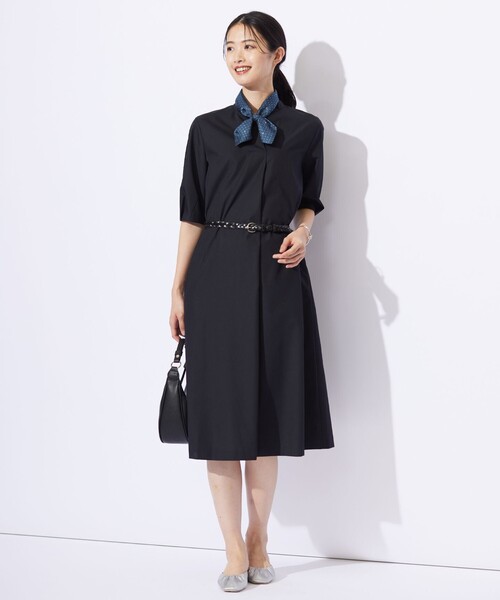 J.PRESS（ジェイプレス）の「グラバッティーノ スカーフ（バンダナ/スカーフ・レディース・ブルー系3/ネイビー系5/ライトグレー系5/ピンク系3・F）」の13枚目の写真