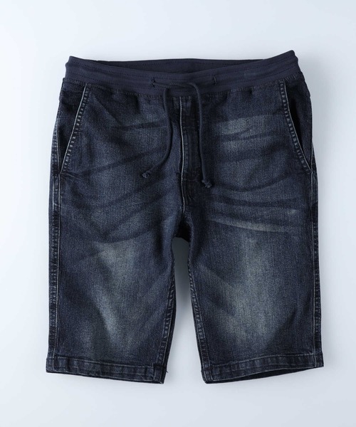 Right-on(ライトオン)の「ウエストリブデニムショーツ(デニムパンツ・メンズ・ダークインディゴブルー/ライトインディゴブルー・S/M/XL/L)」の7枚目の写真