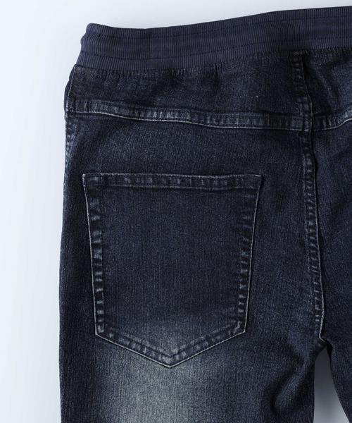 Right-on(ライトオン)の「ウエストリブデニムショーツ(デニムパンツ・メンズ・ダークインディゴブルー/ライトインディゴブルー・S/M/XL/L)」の9枚目の写真