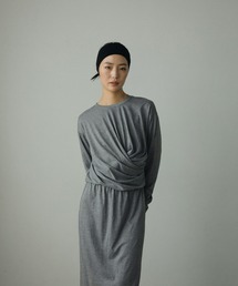 anuke（アンヌーク）の「Drape Cut Onepiece（ワンピース）」 - WEAR