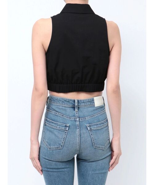 GYDA（ジェイダ）の「GYDAプレートアメスリシャツ（シャツ/ブラウス・レディース・オフホワイト/ブラック・FREE）」の10枚目の写真