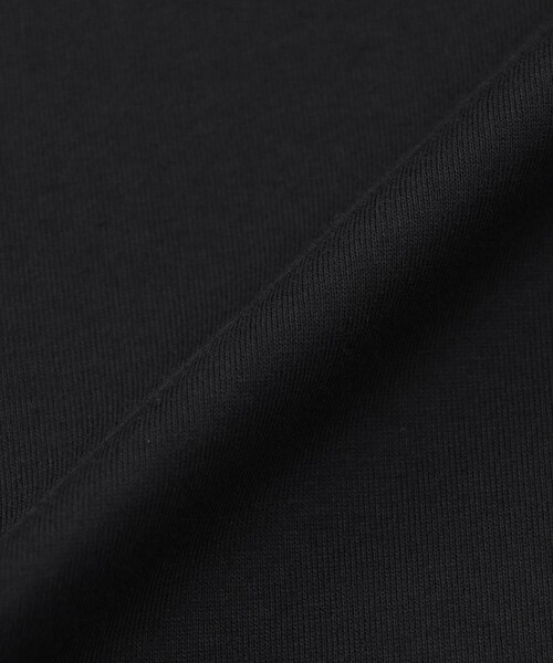 LOVELESS(ラブレス)の「ハイゲージTシャツ(Tシャツ/カットソー・レディース・ブラック/オフホワイト・36)」の3枚目の写真