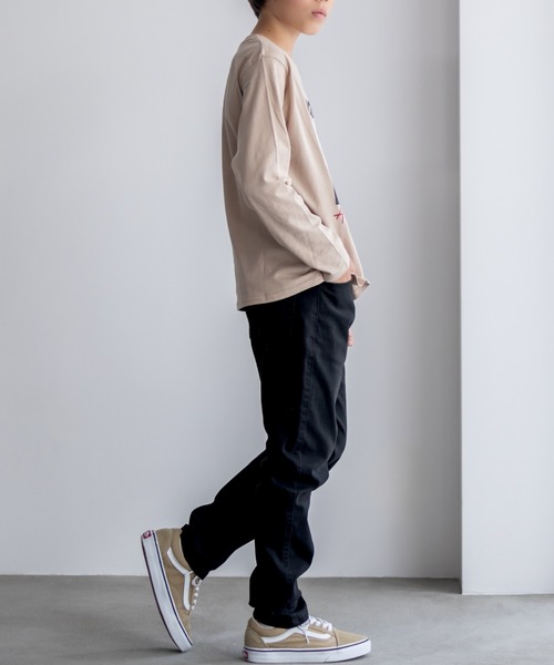 NAVY(ネイビー)の「【 キッズ ボーイズ 】 NAVY のびるモン ストレッチツイル ストレート ウエストギャザー パンツ(その他パンツ・キッズ・チャコールグレー/ブラック/ターコイズブルー・160/150/140/130/120/110)」の5枚目の写真