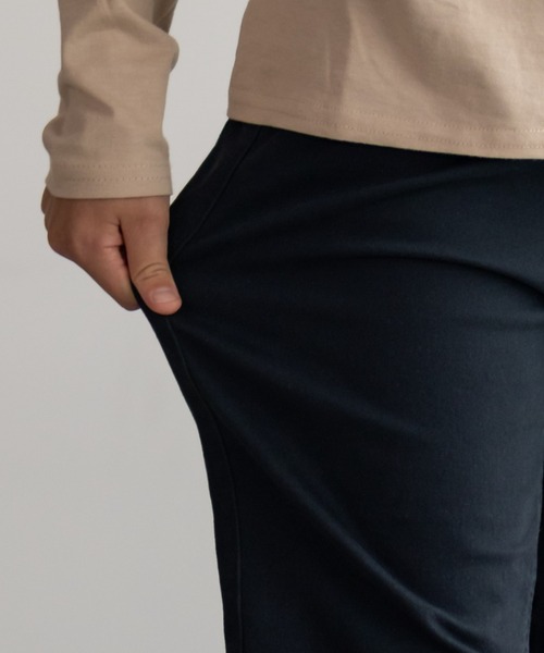 NAVY(ネイビー)の「【 キッズ ボーイズ 】 NAVY のびるモン ストレッチツイル ストレート ウエストギャザー パンツ(その他パンツ・キッズ・チャコールグレー/ブラック/ターコイズブルー・160/150/140/130/120/110)」の18枚目の写真