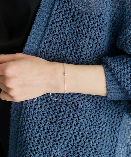 URBAN RESEARCH(アーバンリサーチ)の「decor『デコール』 String Bracelet(ブレスレット・レディース・シルバー/ブラック/イエロー/レッド/ブロンズ・-)」の6枚目の写真