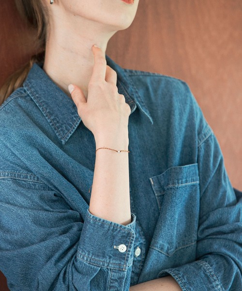 URBAN RESEARCH(アーバンリサーチ)の「decor『デコール』 String Bracelet(ブレスレット・レディース・シルバー/ブラック/イエロー/レッド/ブロンズ・-)」の13枚目の写真