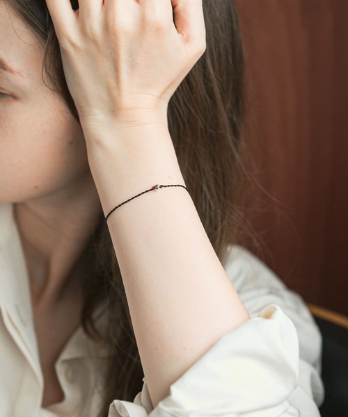 URBAN RESEARCH(アーバンリサーチ)の「decor『デコール』 String Bracelet(ブレスレット・レディース・シルバー/ブラック/イエロー/レッド/ブロンズ・-)」の19枚目の写真