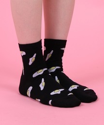 PUNYUS（プニュズ）の「目玉焼き総柄ソックス（ソックス/靴下）」